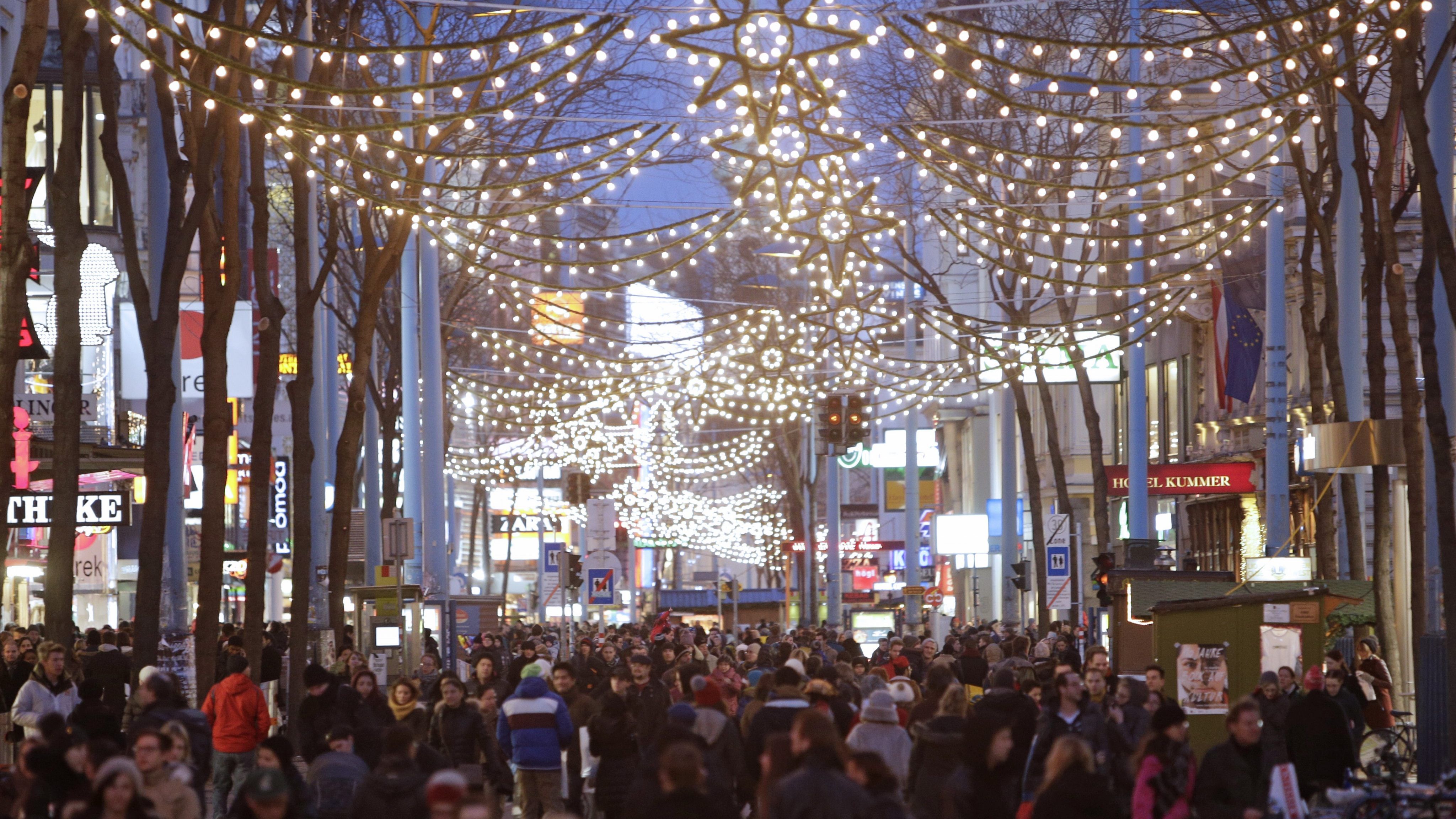 Weihnachten 2022 Restaurant Wien Österreichs Geschäfte mit erstem Einkaufssamstag im Advent zufrieden