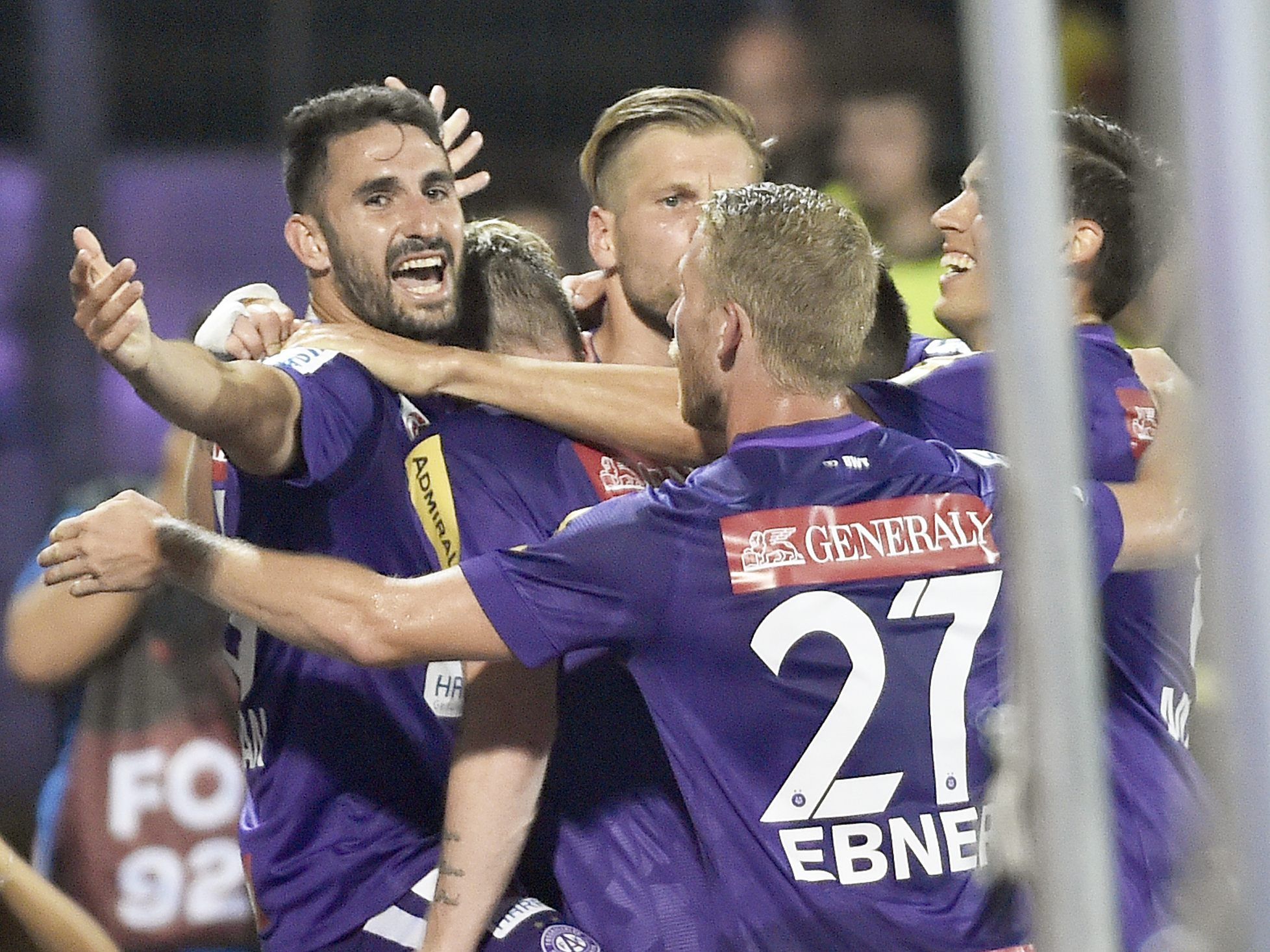 Austria Wien gewinnt den Bundesligaauftakt mit 2:1.