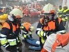 Die starke Rauchentwicklung nach der Explosion führte zudem zu einem Verkehrsunfall