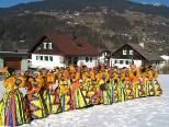 Buntes Faschingstreiben in Tschagguns