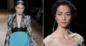 Make-up-Trend: Elegante Blässe auf dem Catwalk in Paris