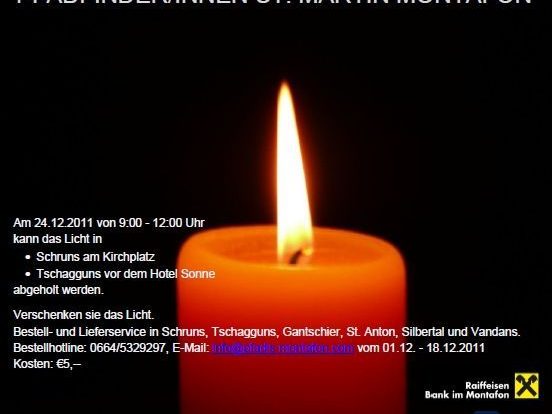 Friedenslicht 2011