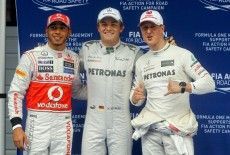 Rosberg holte seine erste Pole Position