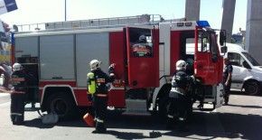 Ein brennender Komposthaufen hatte beim Riverside kurz für Aufregung gesorgt.