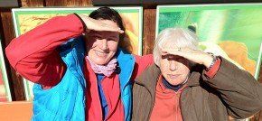 Maria Neuschmid und ihre Mutter Wilma Vögel sind beim „Gespräch am Sunnahof“ zu Gast.