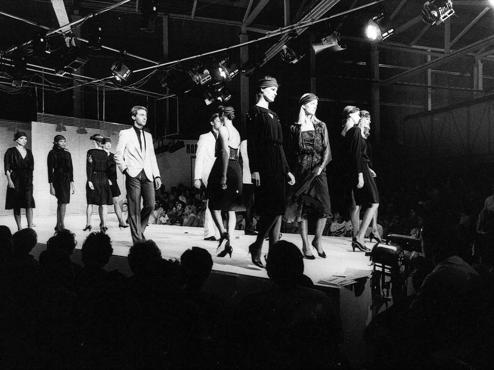 Schon damals ein Publikumsmagnet: Die Modehalle. Schon damals ein Publikumsmagnet: Die Modehalle.