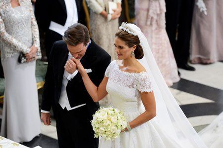 Madeleine ist seit dem 8. Juni unter der Haube. (Bild: AP) Madeleine ist seit dem 8. Juni unter der Haube. (Bild: AP)