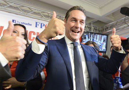Strache freut sich über Strache freut sich über