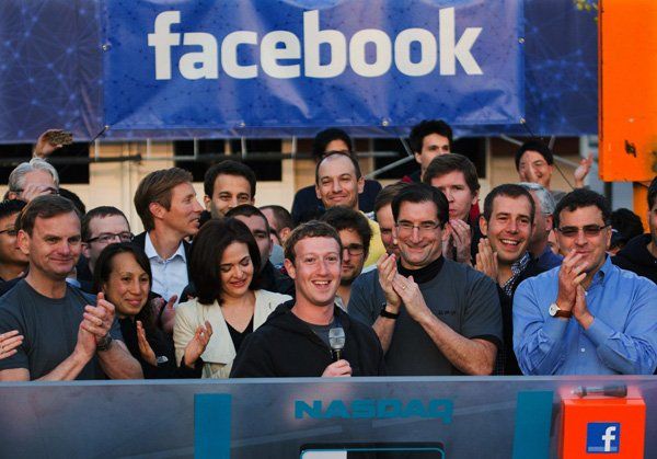 Mark Zuckerberg, Robert Greifeld Mark Zuckerberg, Robert Greifeld