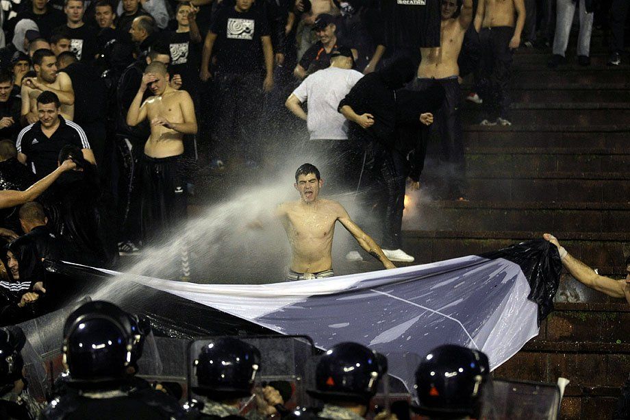 Serbia Soccer Violence Serbia Soccer Violence