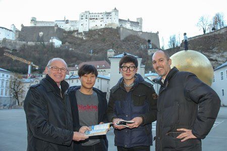 Lhst. Chrsitian Stöckl freut sich über den Besucherrekord für die Festung Hohensalzburg. Lhst. Chrsitian Stöckl freut sich über den Besucherrekord für die Festung Hohensalzburg.