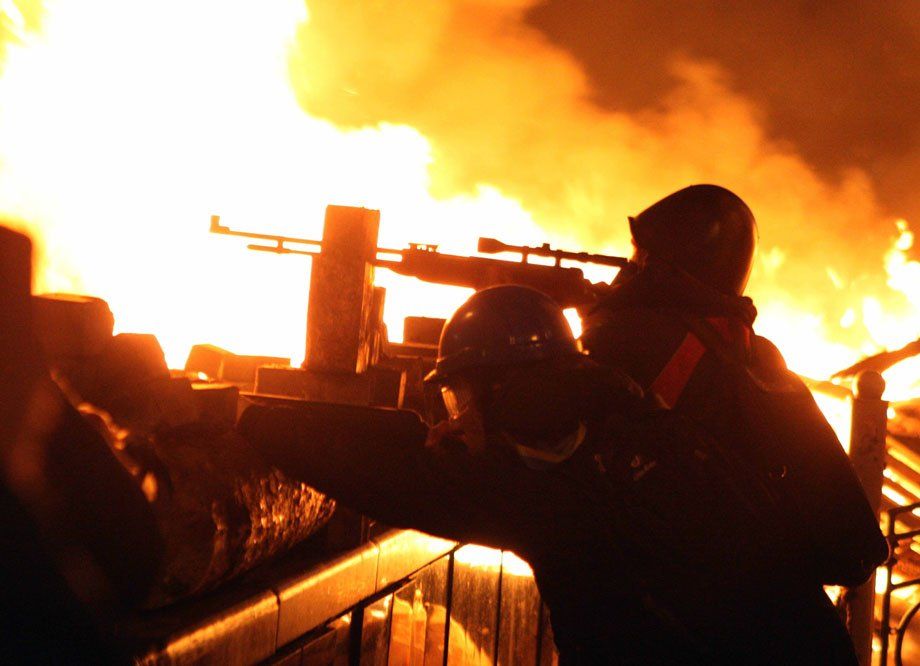 UKRAINE EU PROTESTS