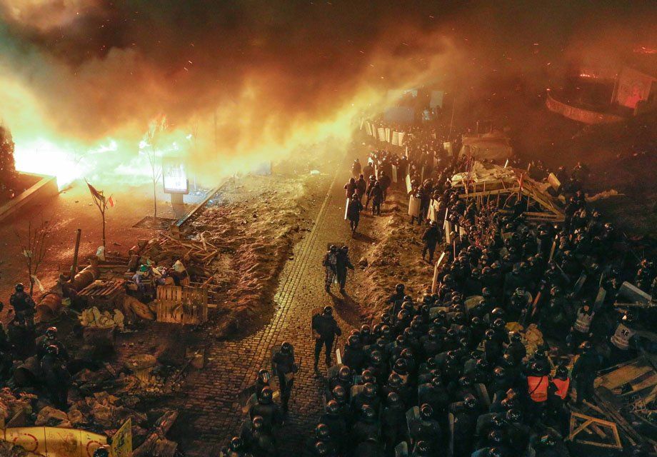 UKRAINE EU PROTESTS