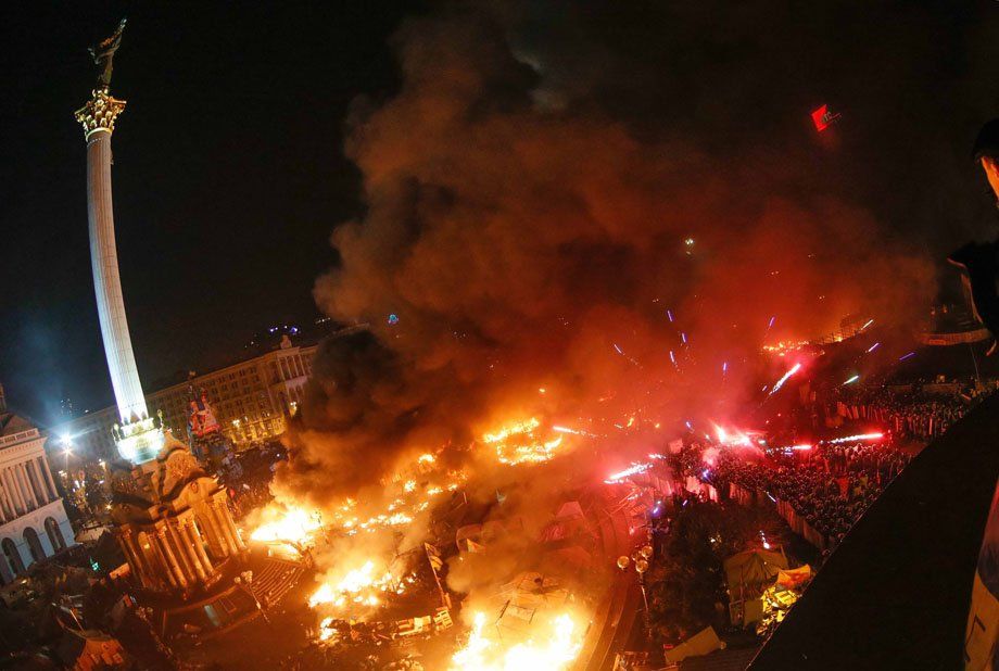 UKRAINE EU PROTESTS
