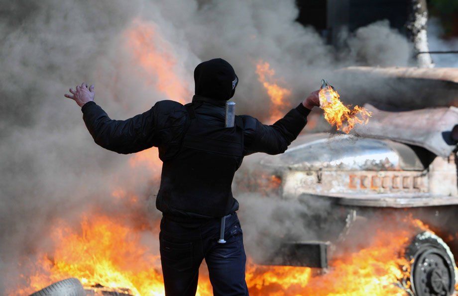 UKRAINE EU PROTEST