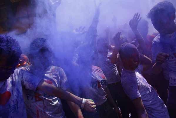 APTOPIX Nepal Holi Festival APTOPIX Nepal Holi Festival