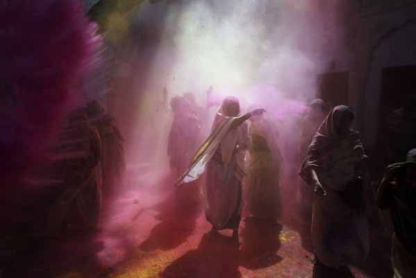 India Holi Festival Widows India Holi Festival Widows