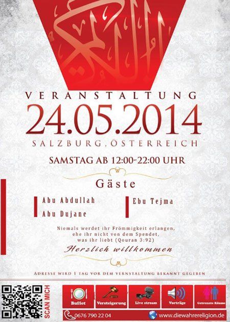 Dieses Plakat kursiert auf Facebook