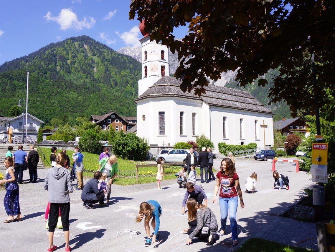 Viel Spaß hatten die Kinder am Weltspieltag in Vandans