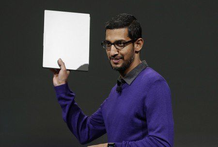 Android- und Chrome-Boss Sundar Pichai spielt die zentrale Rolle in der Entwicklung. (AP) Android- und Chrome-Boss Sundar Pichai spielt die zentrale Rolle in der Entwicklung. (AP)