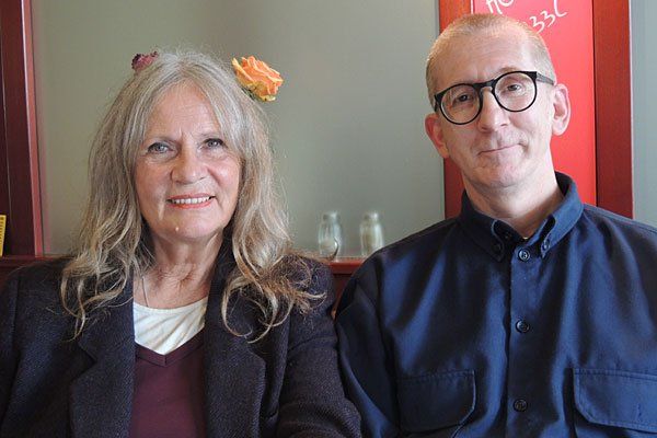 Ballorganisatorin Brigitte Martzak mit Günther Paal aka Ballorganisatorin Brigitte Martzak mit Günther Paal aka