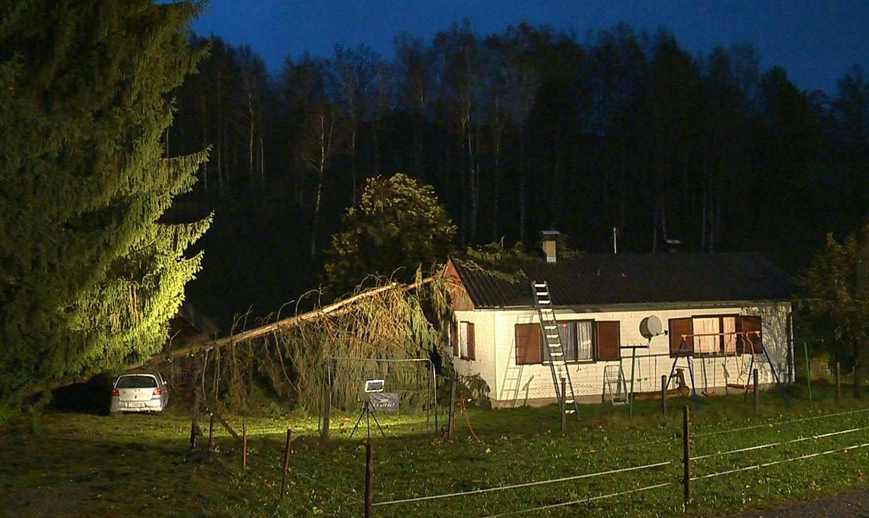 STEIERMARK: UNWETTERSCHÄDEN