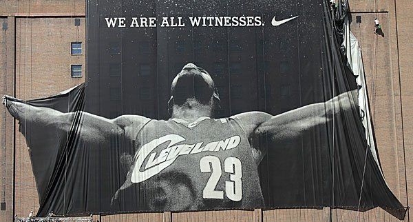 Bei den Cavs dreht sich alles aum LeBron James. Bild: AP