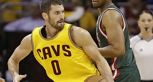 Kevin Love soll Cleveland zum Titel helfen. Bild: AP