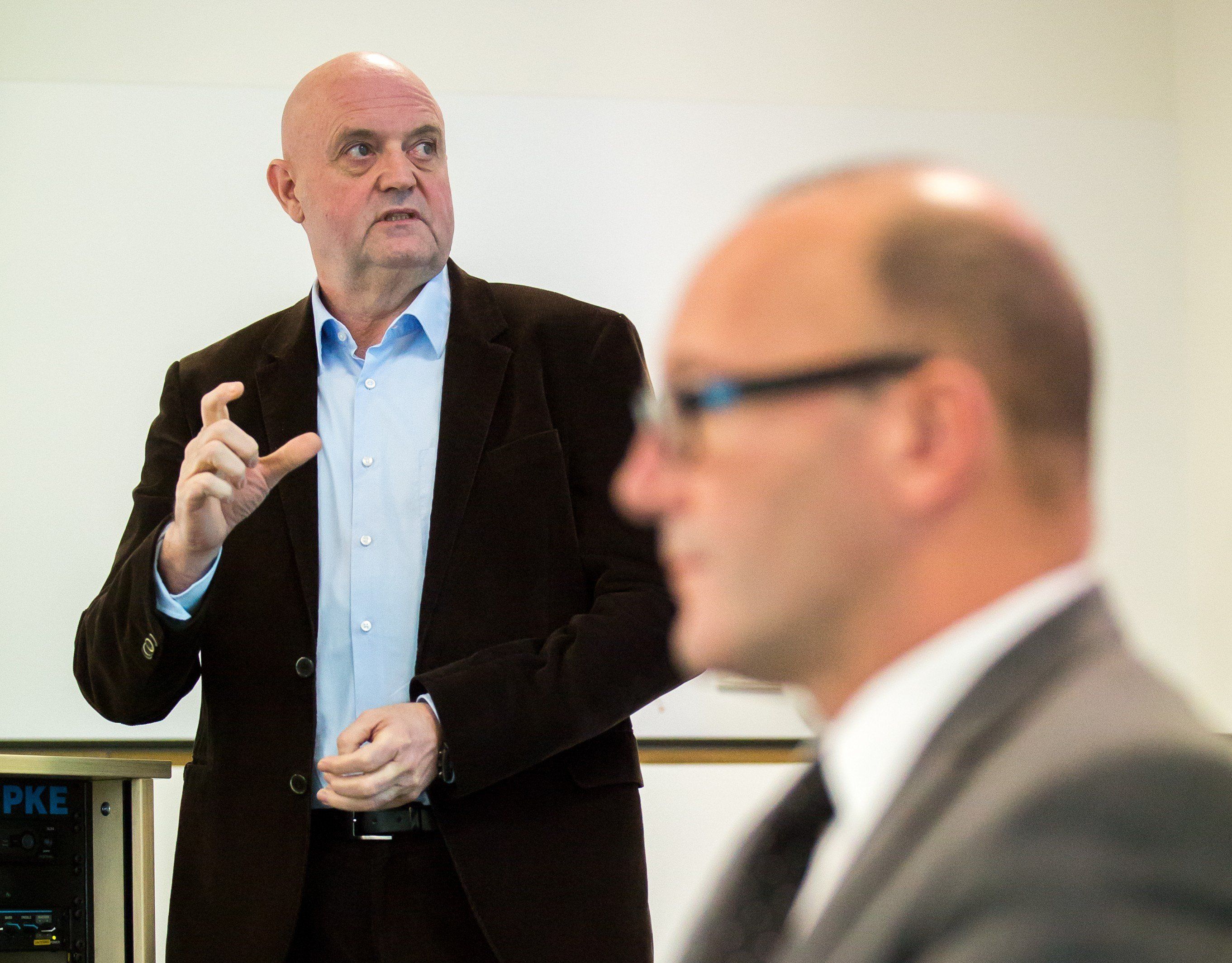 Michael Doppelmayr und Hanno Ulmer (v.l.)
