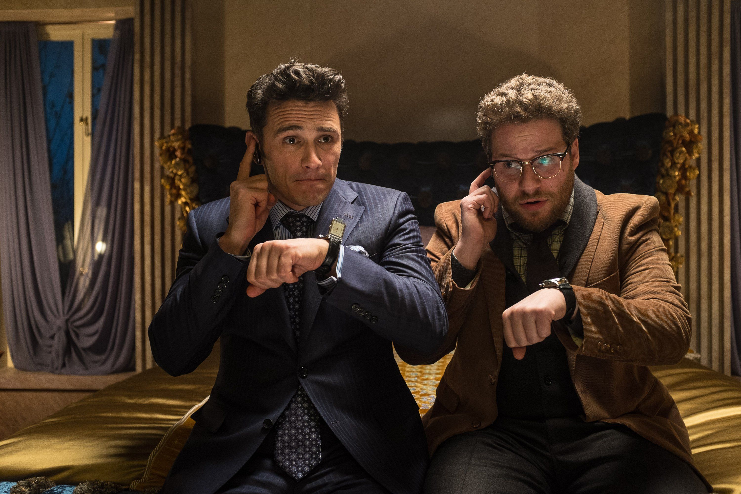 James Franco und Seth Rogen (v.l.) in einer Szene des Films  James Franco und Seth Rogen (v.l.) in einer Szene des Films