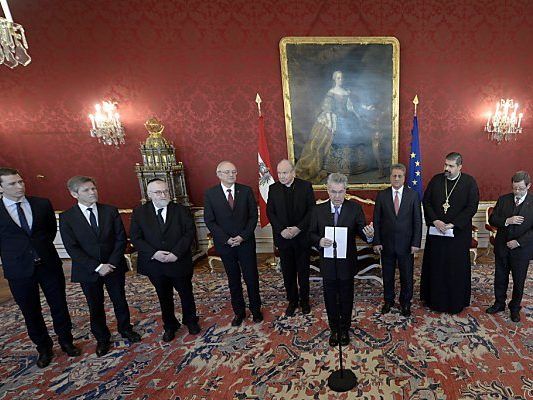 Fischer lud Religionsvertreter ein Fischer lud Religionsvertreter ein