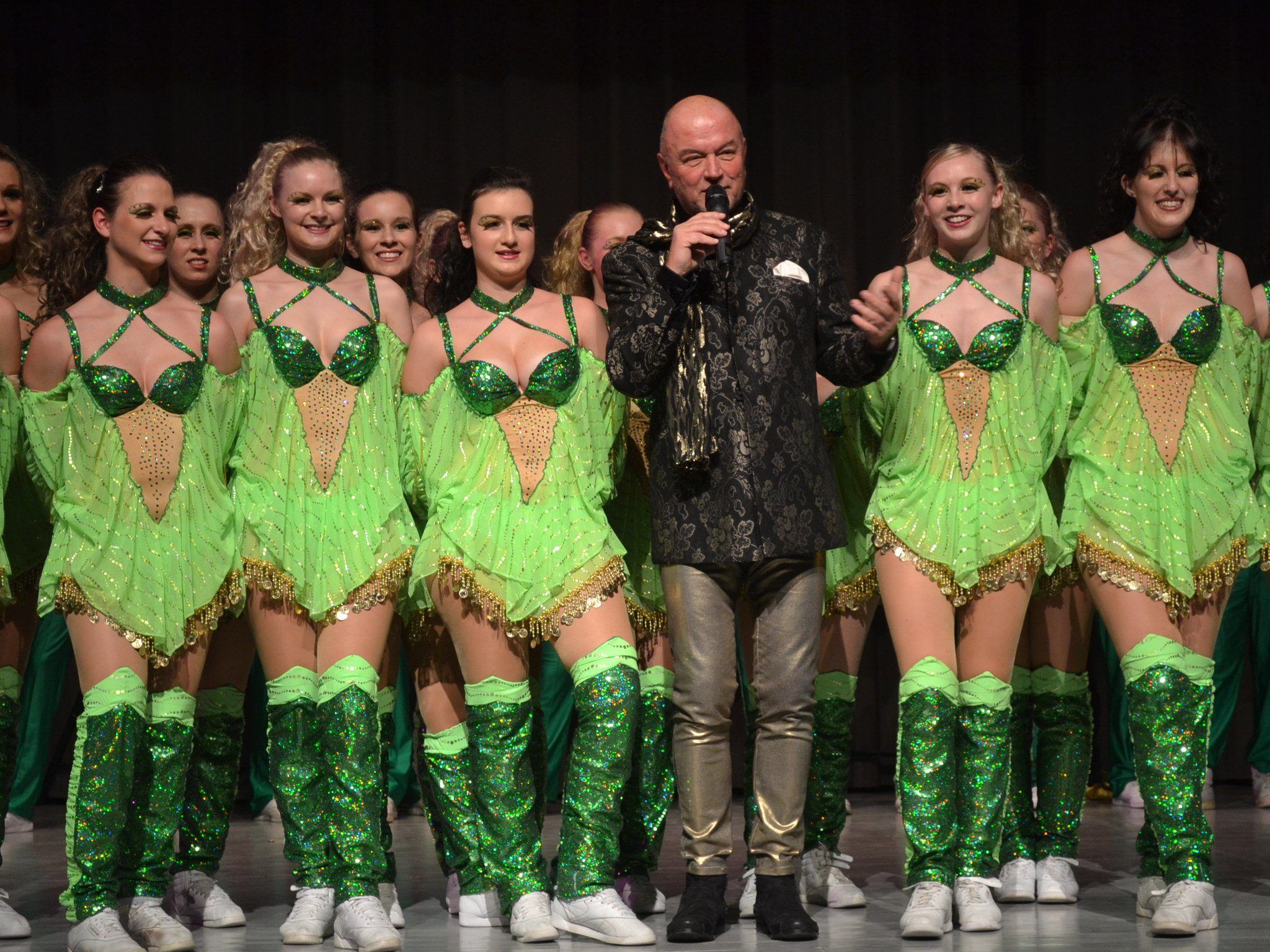 Starker Auftritt: „Showfunken“.
