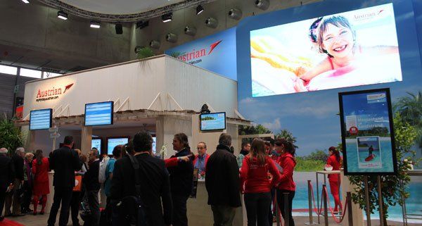 Mehr als 700 Aussteller sind heuer auf der Ferienmesse vertreten. Mehr als 700 Aussteller sind heuer auf der Ferienmesse vertreten.