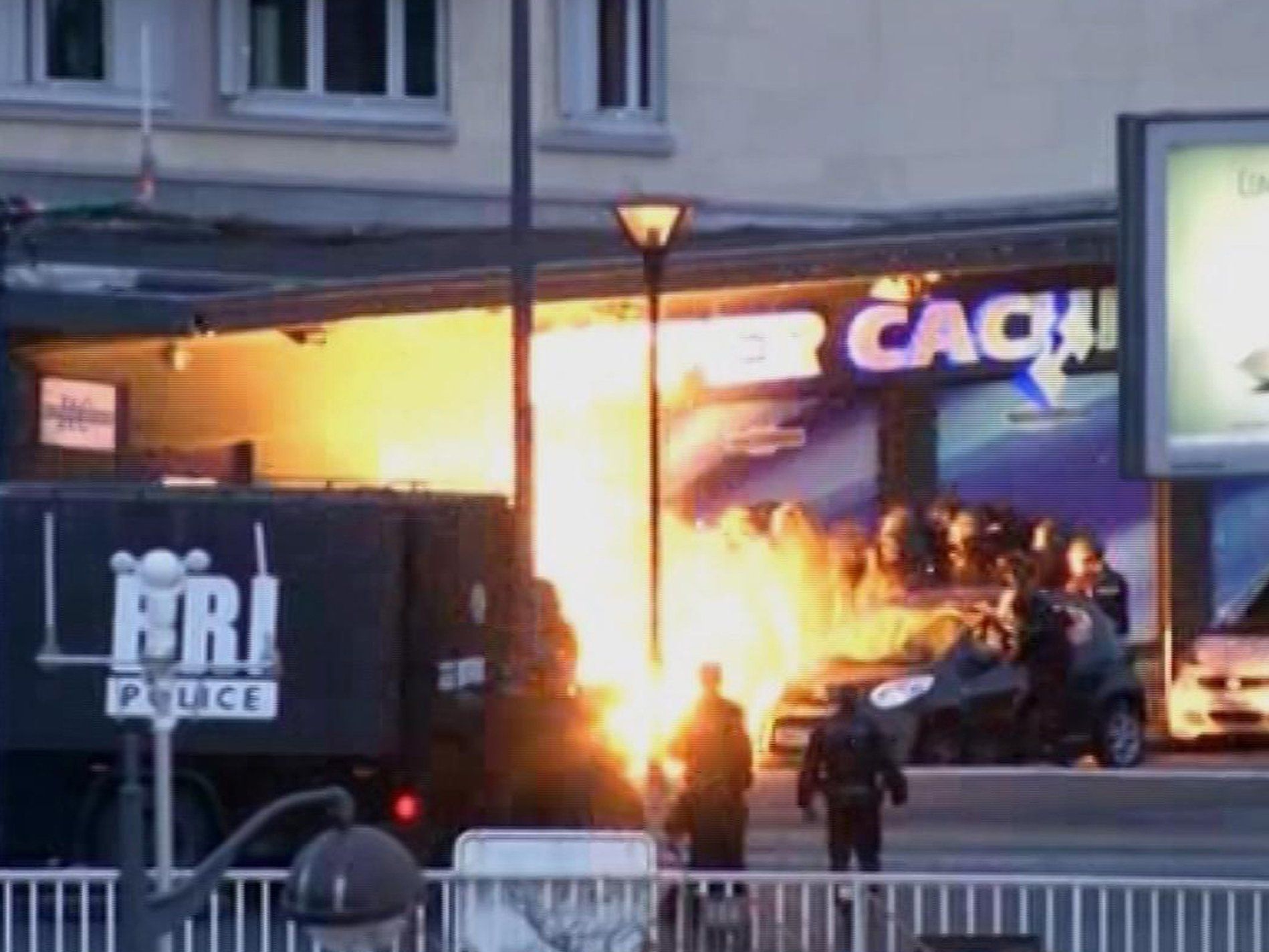 APTOPIX France Newspaper Attack