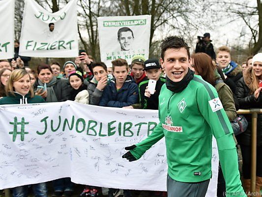 Junuzovic erhörte die Werder-Fans