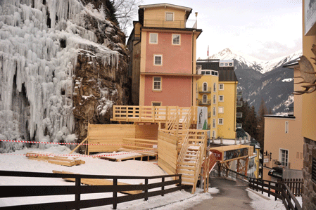 Für den Bau der spektakulären Strecke wurden keine Mühen gescheut. / Red Bull