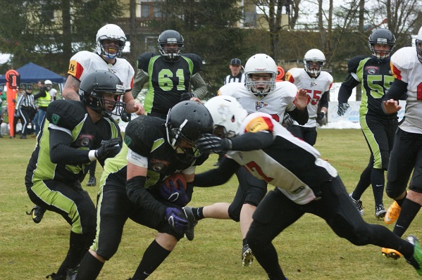 Ravens und Eagles lieferten sich in Dorfgastein einen harten Kampf. / zuparino.com