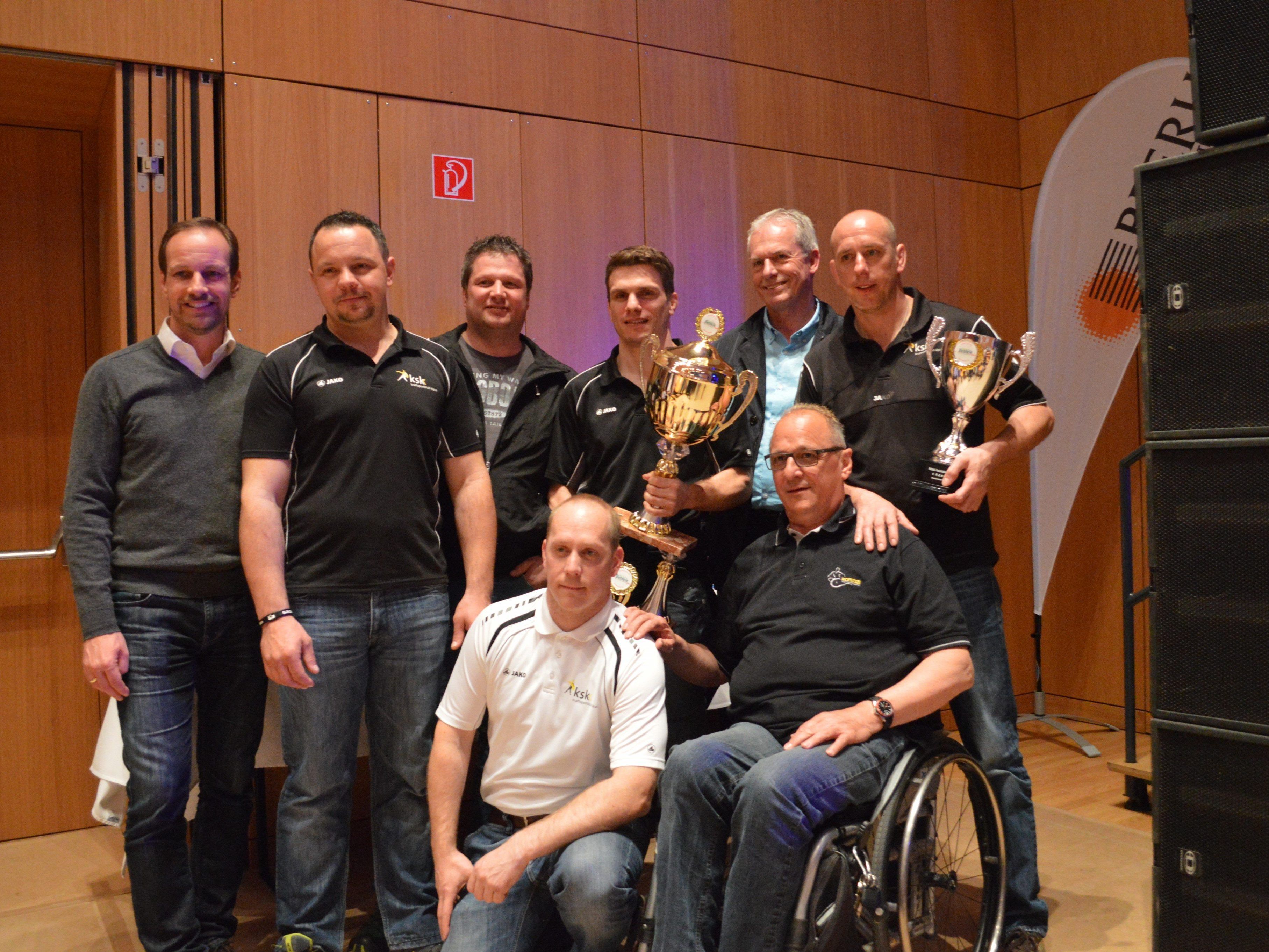 Der KSK Klaus holte sich den Sieg beim Rollstuhl-Parallelslalom Der KSK Klaus holte sich den Sieg beim Rollstuhl-Parallelslalom