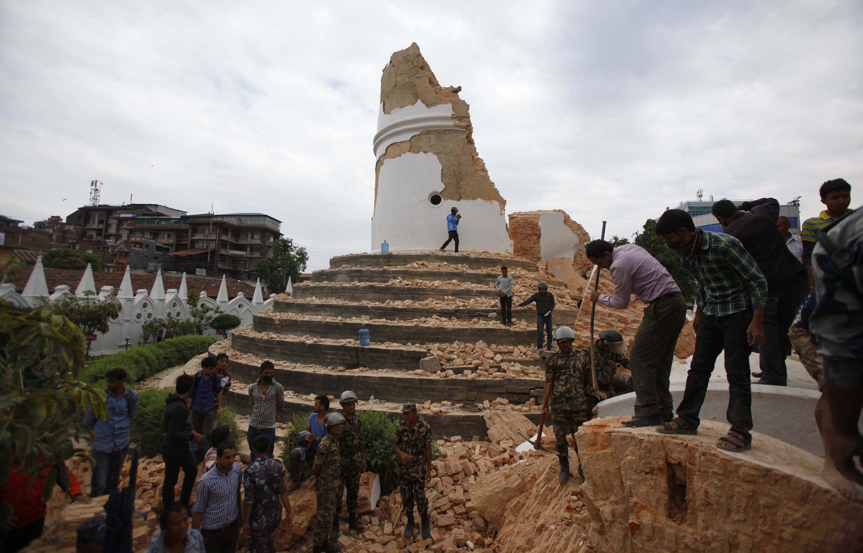 APTOPIX Nepal Earthquake