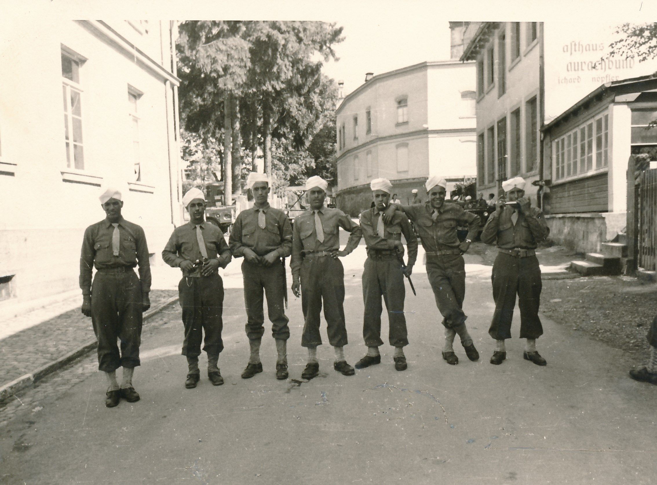 Die marokkanischen Gebirgsjäger stellten die Besatzungsmacht - Stadtarchiv Bregenz Die marokkanischen Gebirgsjäger stellten die Besatzungsmacht - Stadtarchiv Bregenz