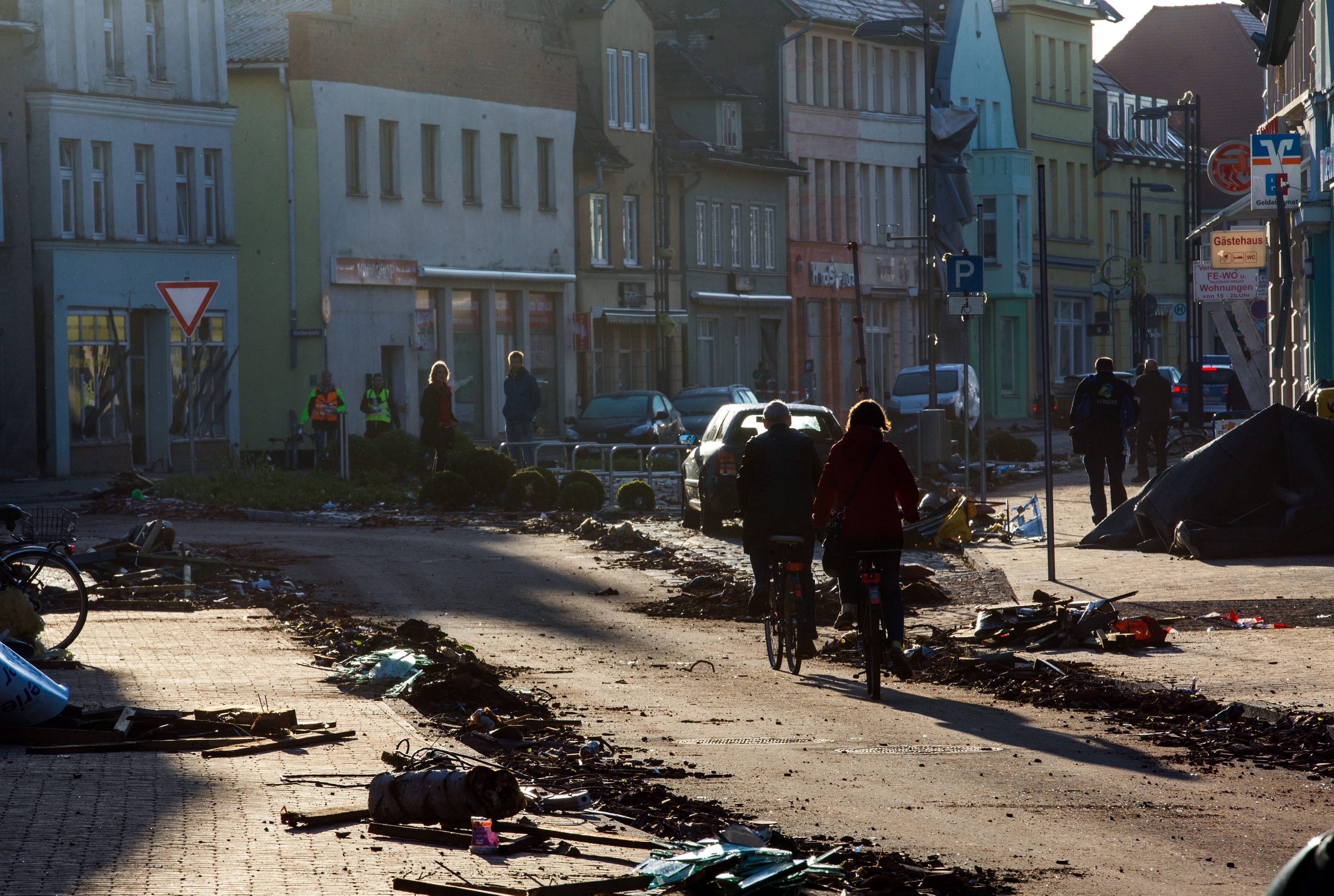 GERMANY STORM AFTERMATH