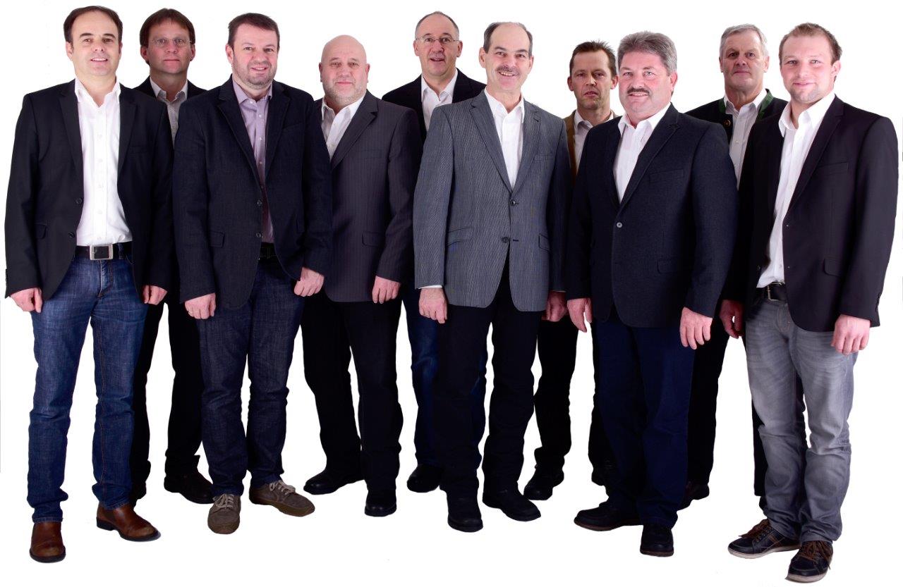 Das Team der Walser Versicherung im Jahr 2015