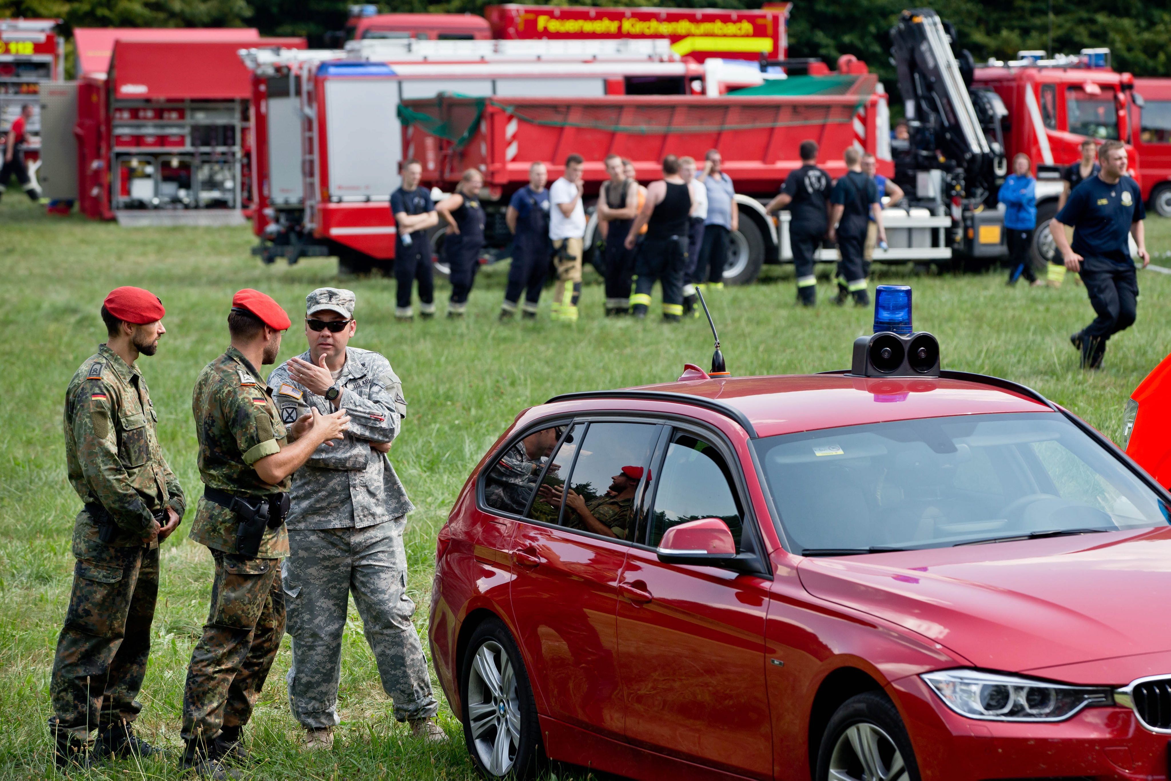 GERMANY US AIR FORCE F16 PLANE CRASH
