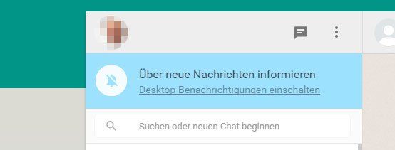 Steht die Verbindung, empfiehlt es sich die Desktopbenachrichtigung am PC zu aktivieren. Steht die Verbindung, empfiehlt es sich die Desktopbenachrichtigung am PC zu aktivieren.