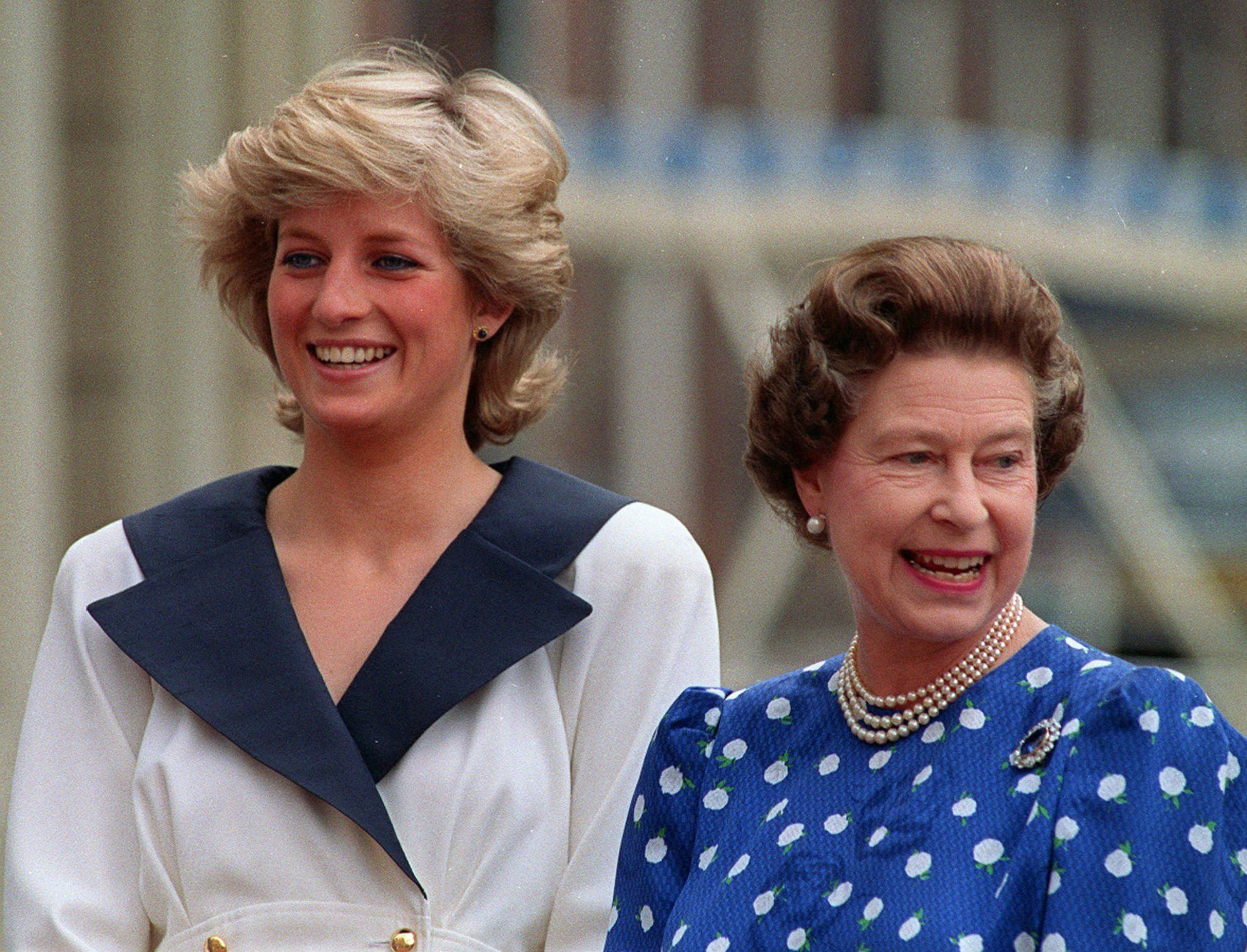 Princess Diana Queen Elizabeth Ii Princess Diana Queen Elizabeth Ii
