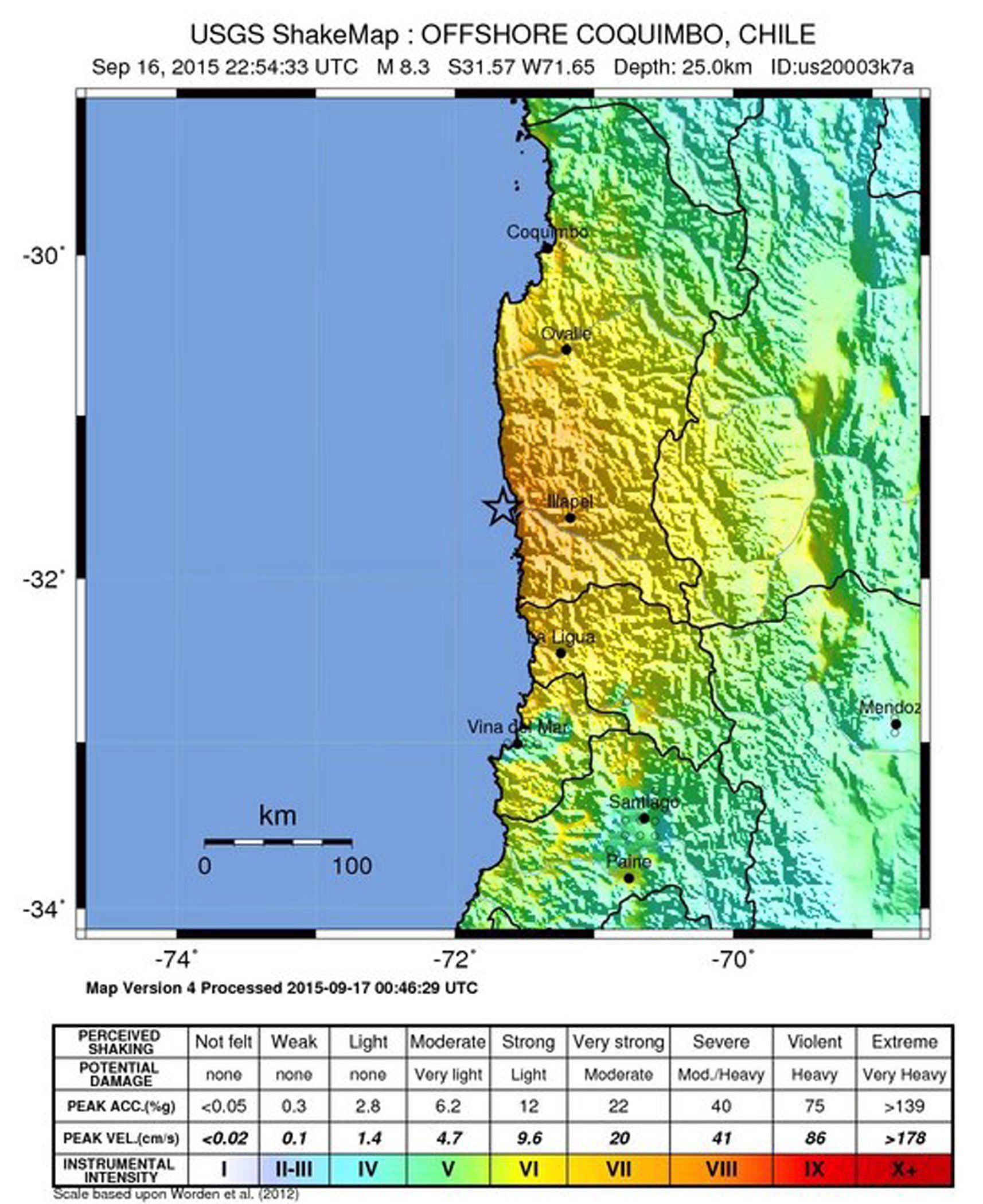 CHILE EARTHQUAKE