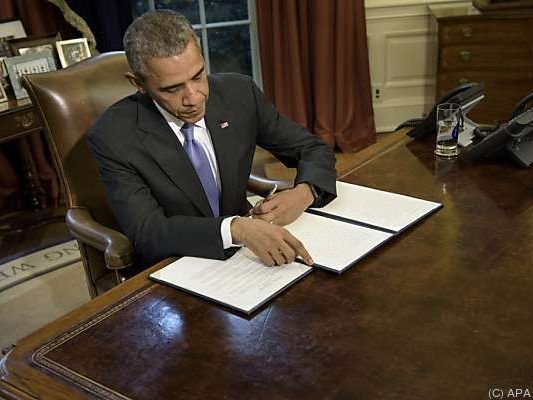 Obama fordert Änderungen im Entwurf