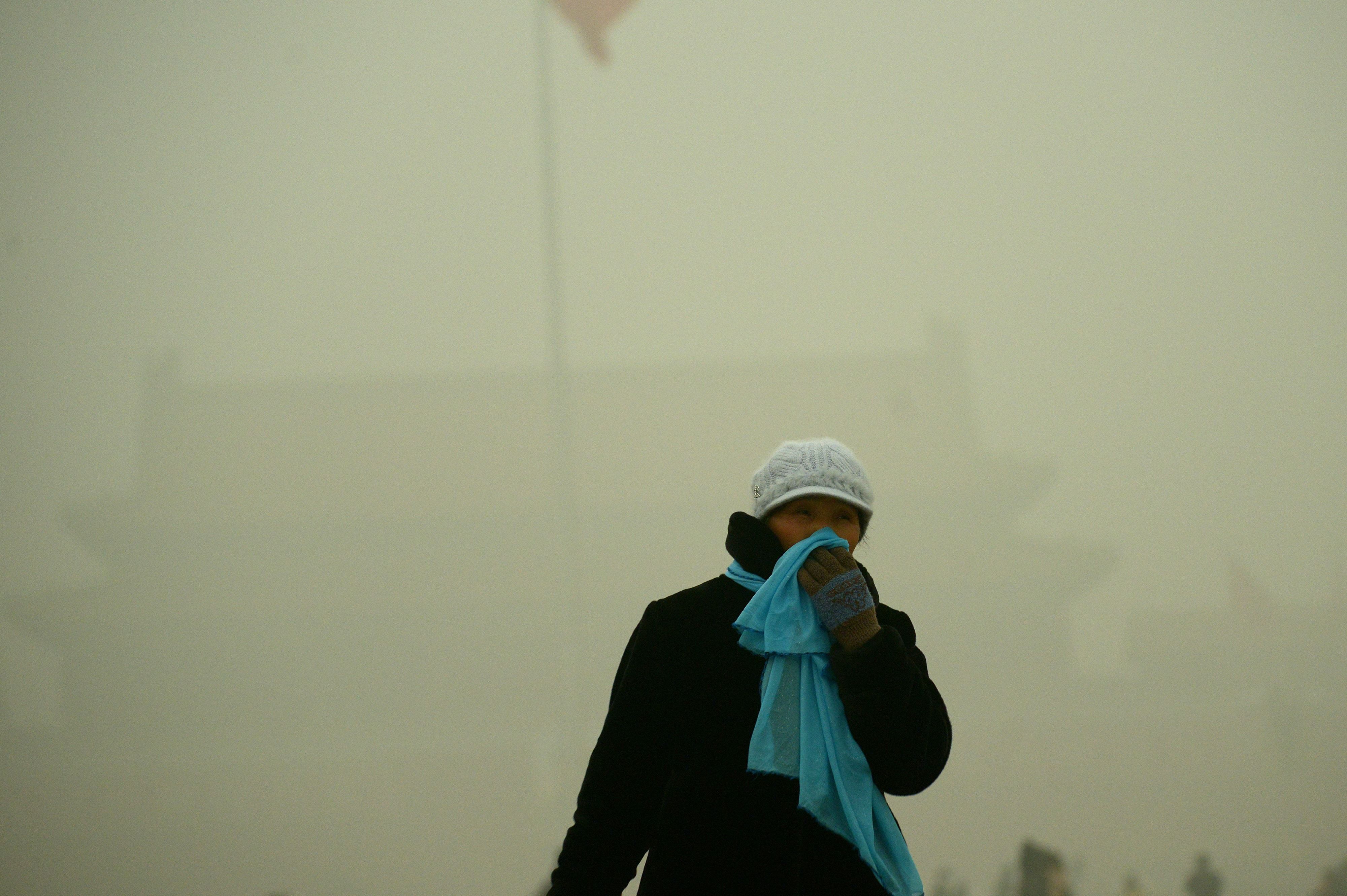 CHINA-ENVIRONMENT-POLLUTION-COP21 CHINA-ENVIRONMENT-POLLUTION-COP21