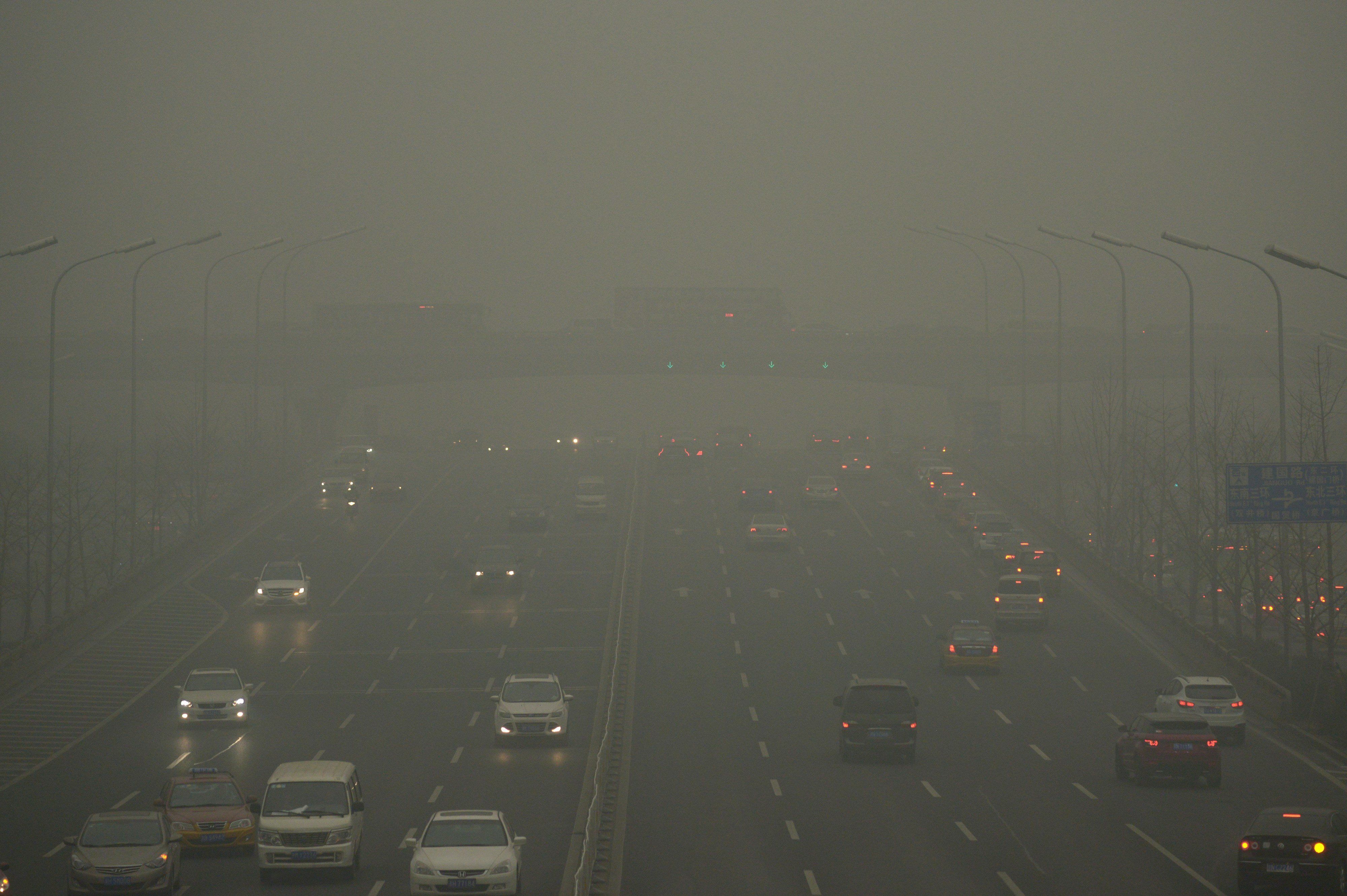 CHINA-ENVIRONMENT-POLLUTION-COP21 CHINA-ENVIRONMENT-POLLUTION-COP21