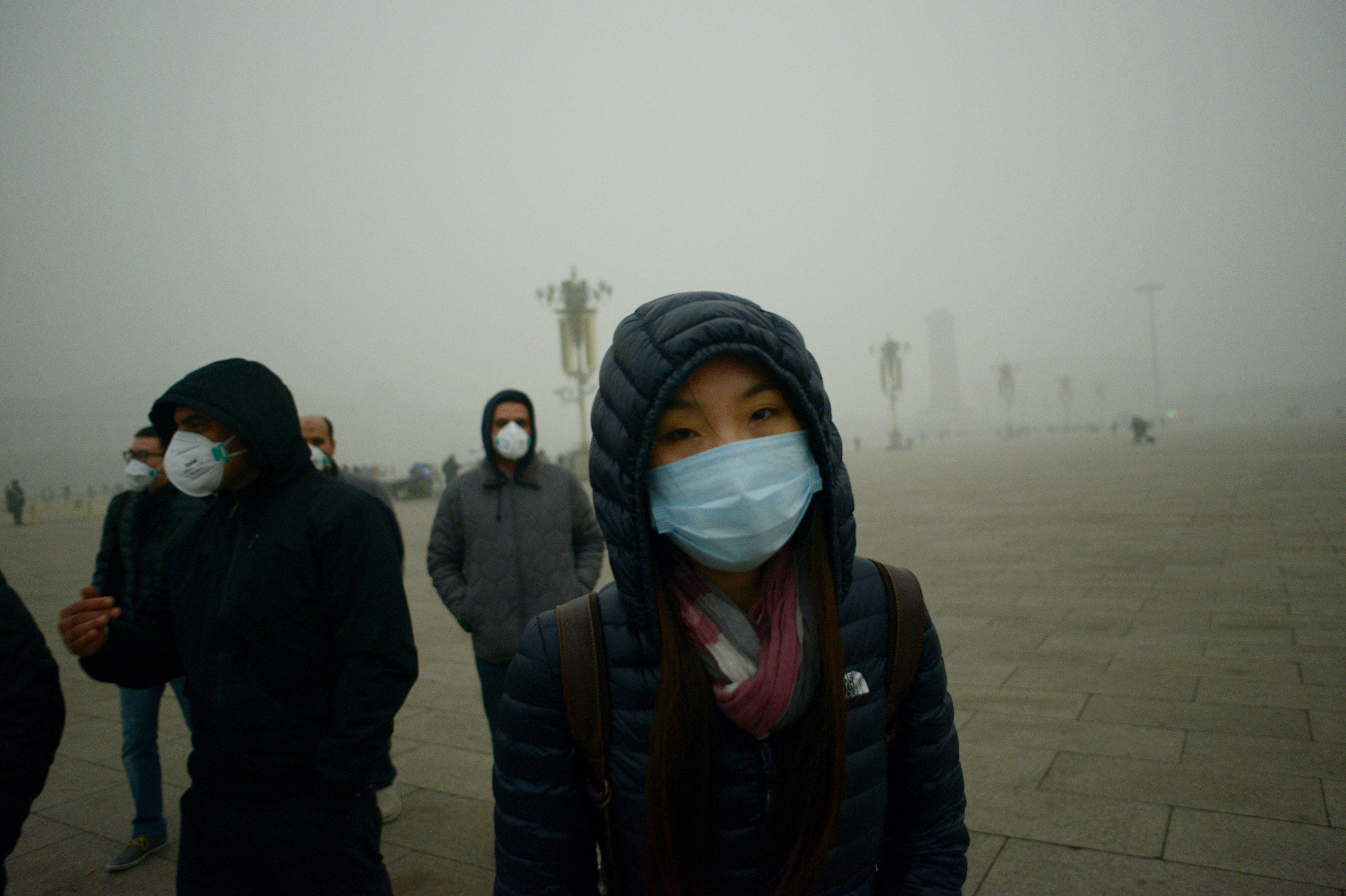 CHINA-ENVIRONMENT-POLLUTION-COP21 CHINA-ENVIRONMENT-POLLUTION-COP21